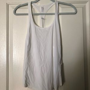 Lululemon Shine and Stride Tank - Size 6 - White